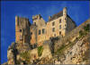 the castle on the edge of the cliff