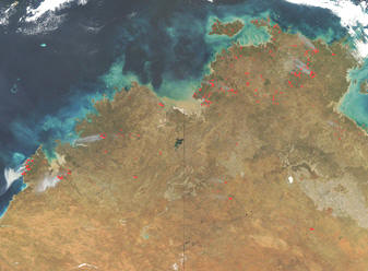 Fires in North Western Australia